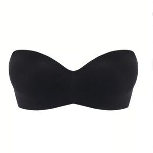 NWT Chantelle Norah Comfort Strapless Convertible Bra in Black SIze 34 DDD